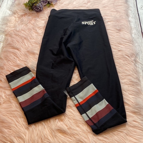 The Upside Sport Ankle Racer Stripe High Rise Leggings sz 2 - Picture 10 of 11